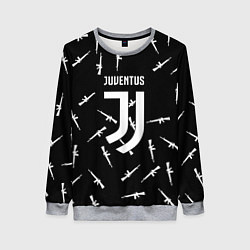 Женский свитшот Ювентус армейский стиль