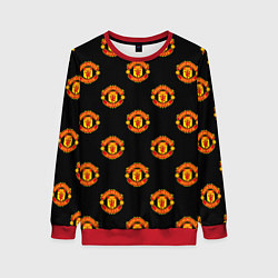 Женский свитшот Manchester United Pattern