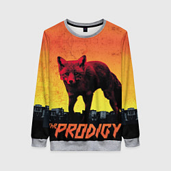 Свитшот женский The Prodigy: Red Fox, цвет: 3D-меланж