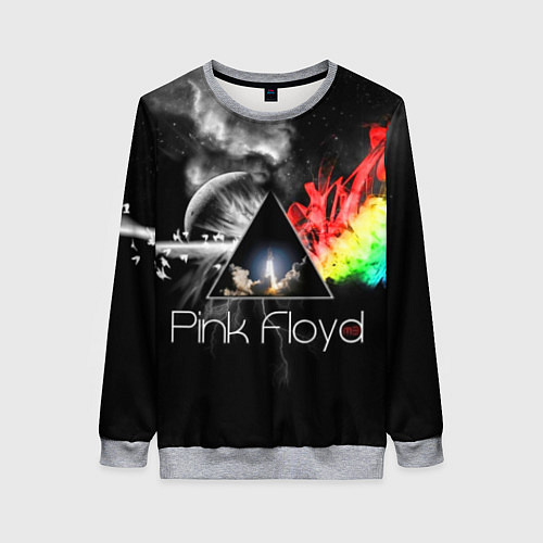 Женский свитшот Pink Floyd / 3D-Меланж – фото 1