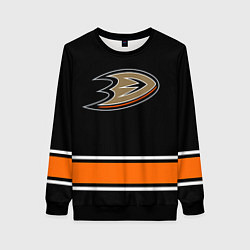 Свитшот женский Anaheim Ducks Selanne, цвет: 3D-черный