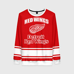 Свитшот женский Detroit red wings, цвет: 3D-белый