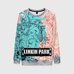 Свитшот женский Linkin Park: Sky Girl, цвет: 3D-меланж