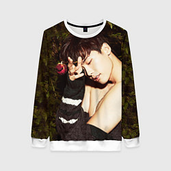 Свитшот женский Lee Jong Hyun, цвет: 3D-белый
