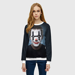 Свитшот женский Clown House MD, цвет: 3D-белый — фото 2