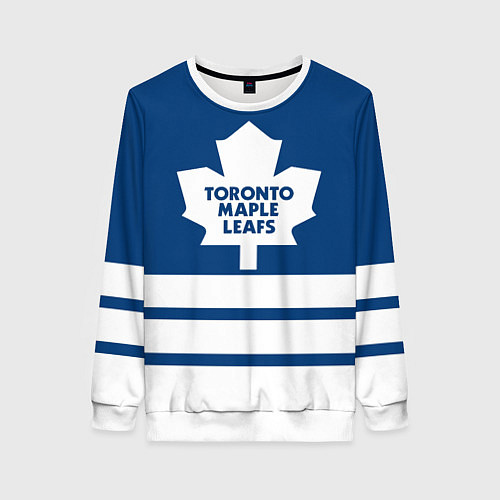 Женский свитшот Toronto Maple Leafs / 3D-Белый – фото 1