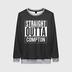 Свитшот женский Straight Outta Compton, цвет: 3D-меланж