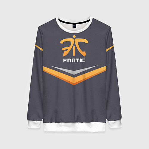 Женский свитшот Fnatic Arrows / 3D-Белый – фото 1