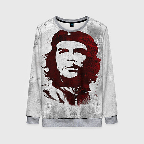 Женский свитшот Че Гевара / 3D-Меланж – фото 1