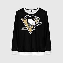 Свитшот женский Pittsburgh Penguins: Malkin, цвет: 3D-белый