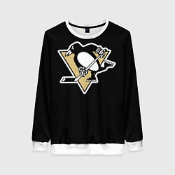 Свитшот женский Pittsburgh Penguins: Crosby, цвет: 3D-белый