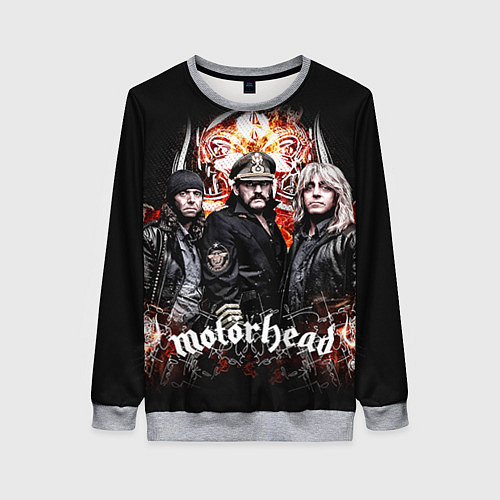 Женский свитшот Motorhead Band / 3D-Меланж – фото 1