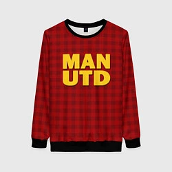 Свитшот женский MAN UTD, цвет: 3D-черный