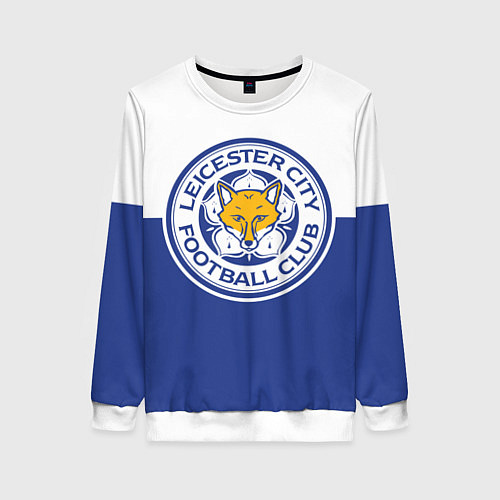 Женский свитшот Leicester City FC / 3D-Белый – фото 1