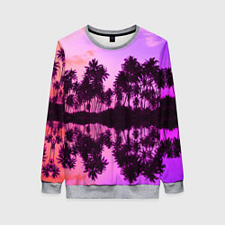 Свитшот женский Hawaii dream, цвет: 3D-меланж