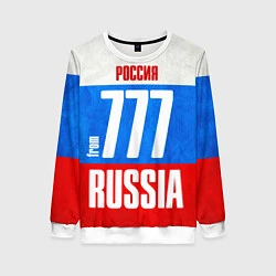 Женский свитшот Russia: from 777