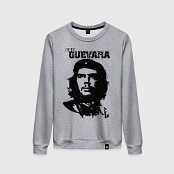 Свитшот хлопковый женский Che Guevara, цвет: меланж