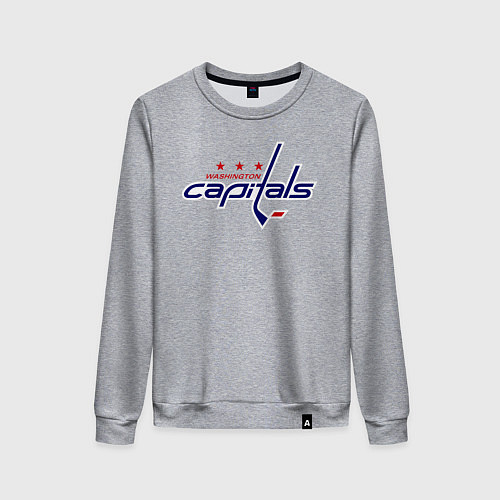 Женский свитшот Washington Capitals / Меланж – фото 1