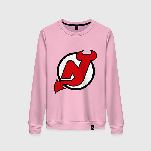 Женский свитшот New Jersey Devils / Светло-розовый – фото 1