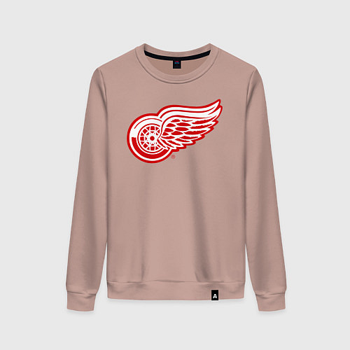 Женский свитшот Detroit Red Wings / Пыльно-розовый – фото 1