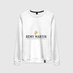 Свитшот хлопковый женский Remy Martin, цвет: белый