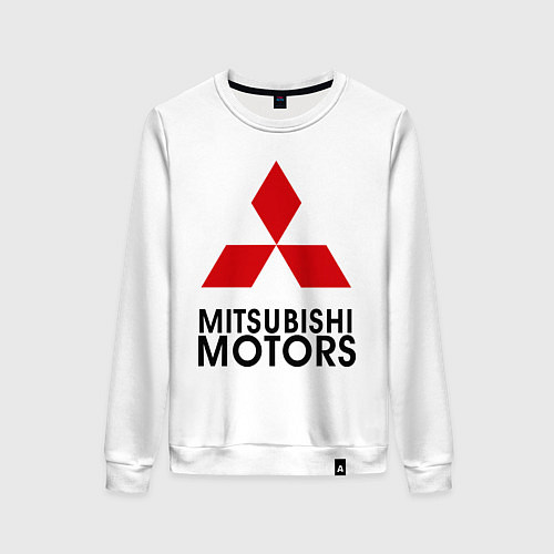 Женский свитшот Mitsubishi / Белый – фото 1