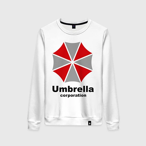 Женский свитшот Umbrella corporation / Белый – фото 1