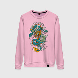 Женский свитшот Дракон