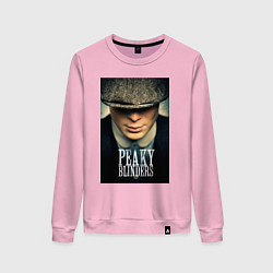 Свитшот хлопковый женский Peaky Blinders, цвет: светло-розовый