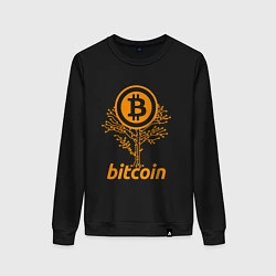 Женский свитшот Bitcoin Tree