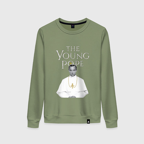 Женский свитшот The Young Pope / Авокадо – фото 1