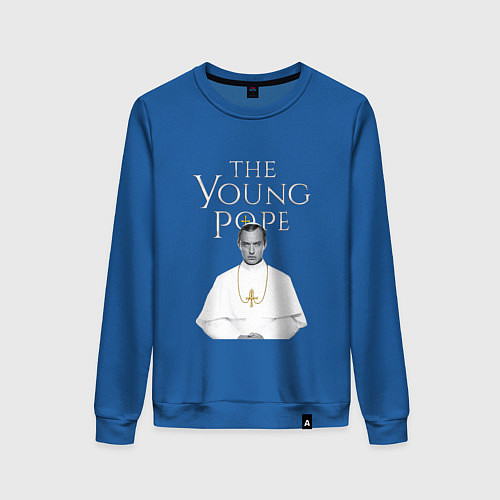 Женский свитшот The Young Pope / Синий – фото 1