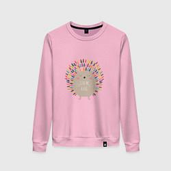 Женский свитшот Hedgehog: give me a hug