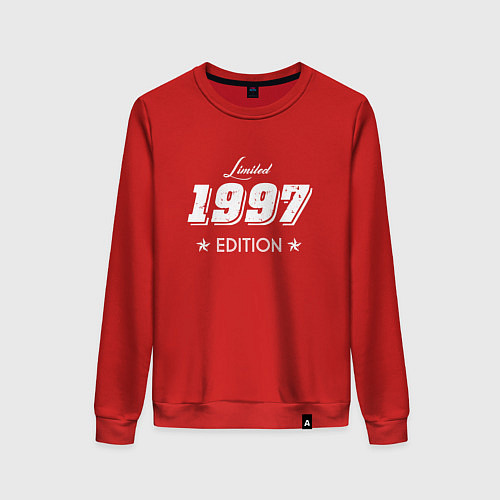 Женский свитшот Limited Edition 1997 / Красный – фото 1