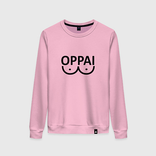 Женский свитшот Oppai / Светло-розовый – фото 1