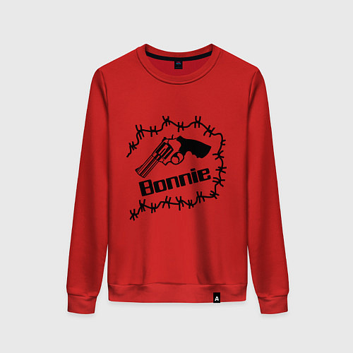 Женский свитшот Bonnie / Красный – фото 1