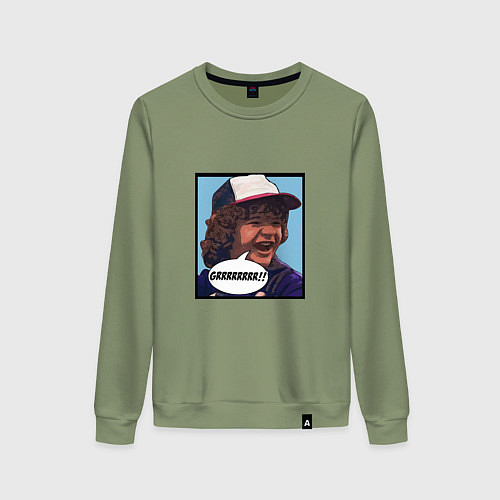 Женский свитшот Очень странные дела / Авокадо – фото 1