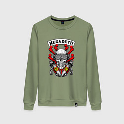 Женский свитшот Megadeth Rocker