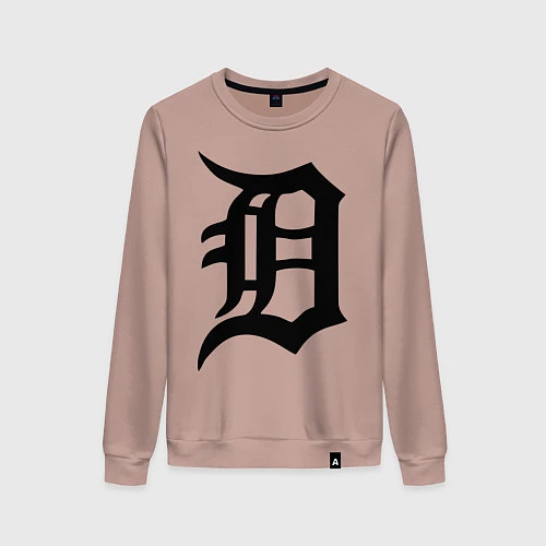 Женский свитшот Detroit Tigers / Пыльно-розовый – фото 1