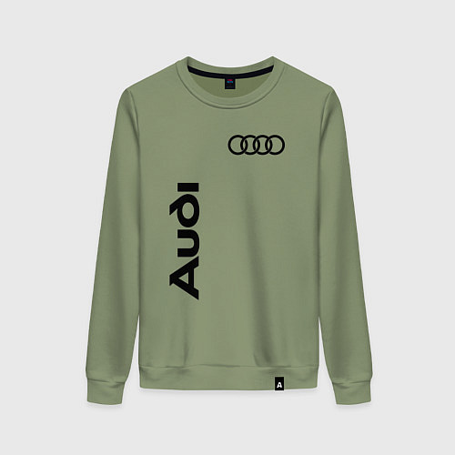 Женский свитшот Audi Style / Авокадо – фото 1