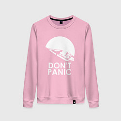 Женский свитшот Elon: Don't Panic