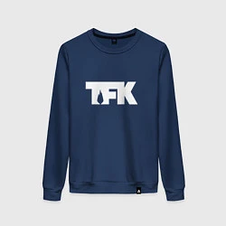 Женский свитшот TFK: White Logo