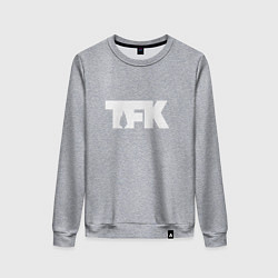 Женский свитшот TFK: White Logo
