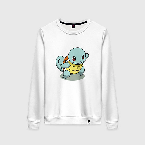 Женский свитшот Pokemon Squirtle / Белый – фото 1