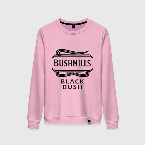 Женский свитшот Bushmills black bush / Светло-розовый – фото 1