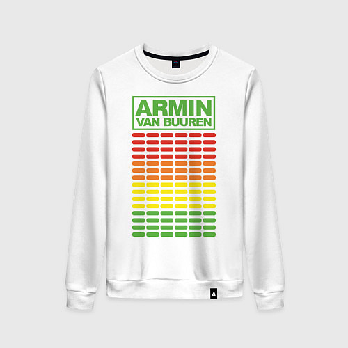 Женский свитшот Armin van Buuren: EQ / Белый – фото 1