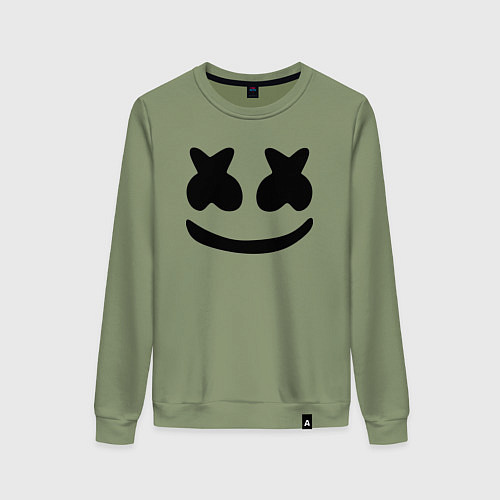 Женский свитшот Marshmello / Авокадо – фото 1