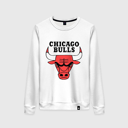 Женский свитшот Chicago Bulls / Белый – фото 1