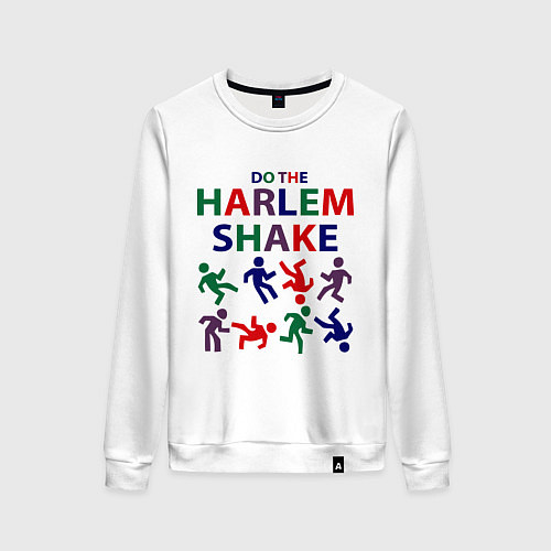 Женский свитшот Do The Harlem Shake / Белый – фото 1