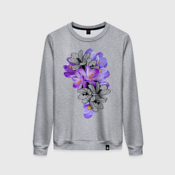 Женский свитшот Krokus Flower